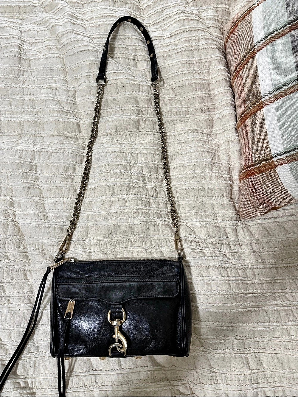Rebecca Minkoff Mini M.A.C. Shoulder Bag Black Crossbody Bag